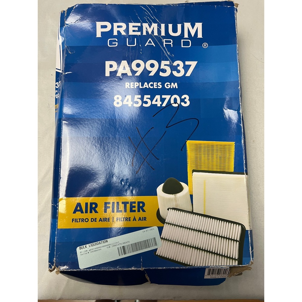 Premium Guard PA99537 Engine Air Filter for GM 84554703 2020-2026 6.6L Diesel